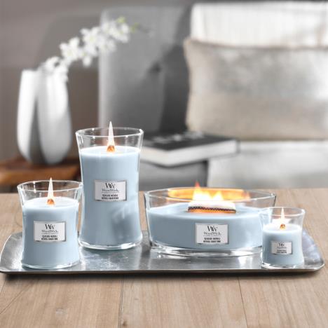 WoodWick Seaside Neroli Large Hourglass Candle Extra Image 2 Preview